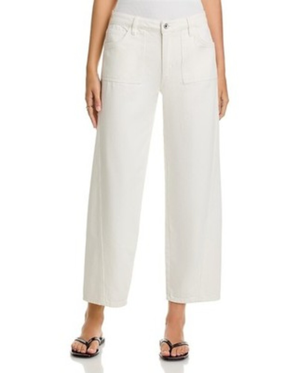 Sanctuary District Twisted-Seam Column Ankle Jeans Women's 27 Washed Sandstone